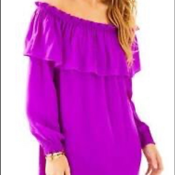 Lilly Pulitzer Dee Dee Dress Paradise Purple XS - Picture 1 of 6